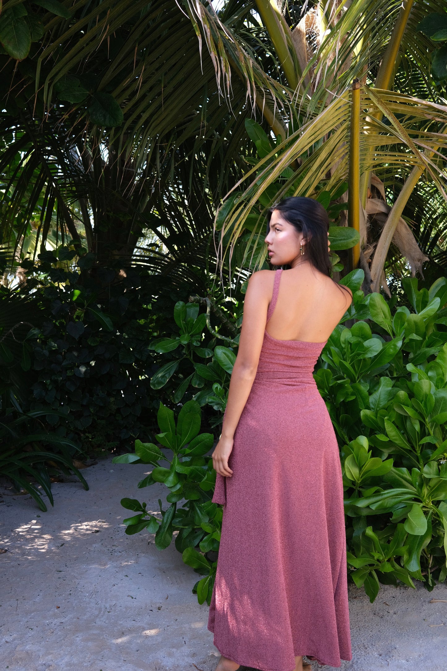 Shimmery pink swimsuit ONLY