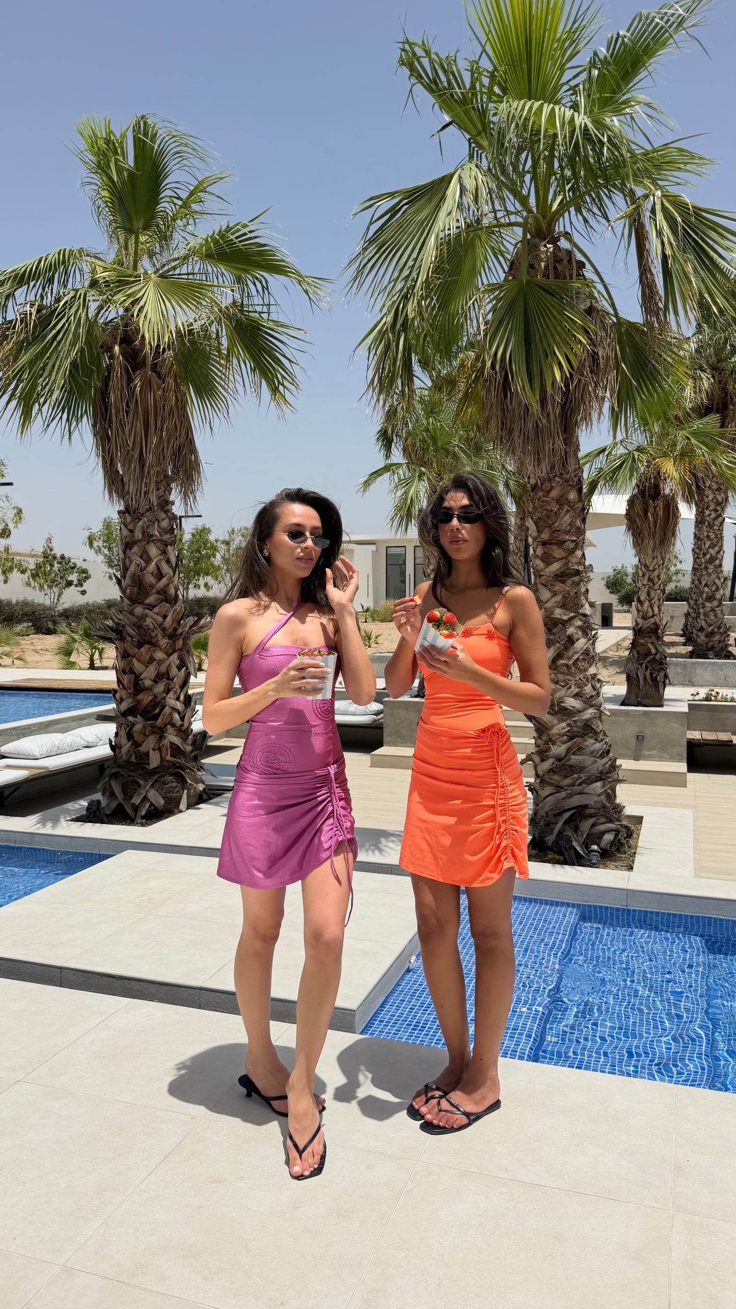 🍊 orange tank swimsuit ( only swimsuit)