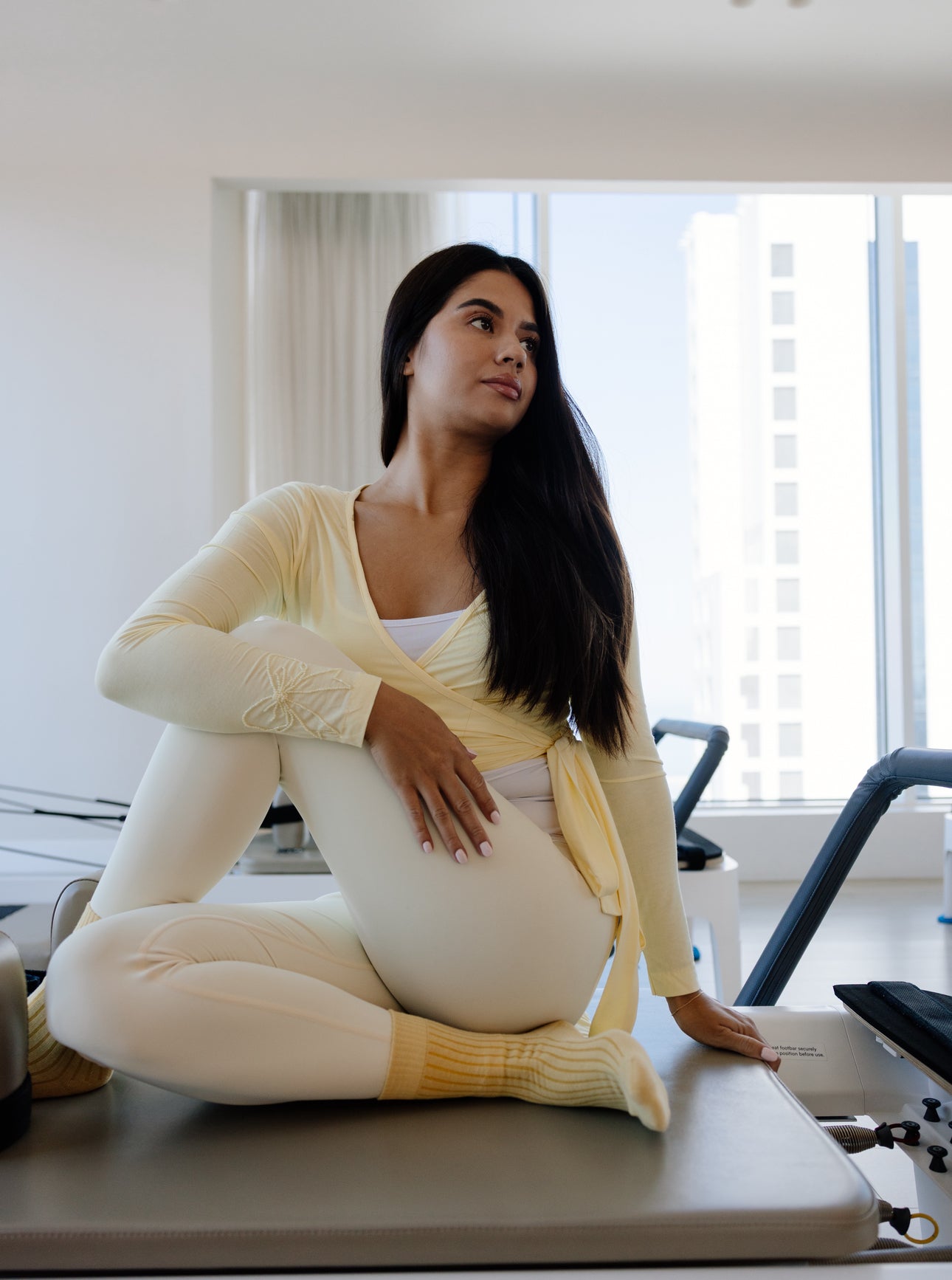 Butter yellow leggings