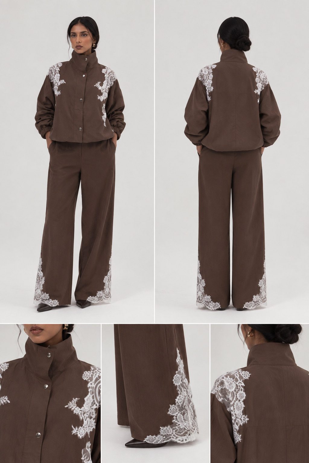 Meet me at 9 ( pants and jacket) hijab friendly style