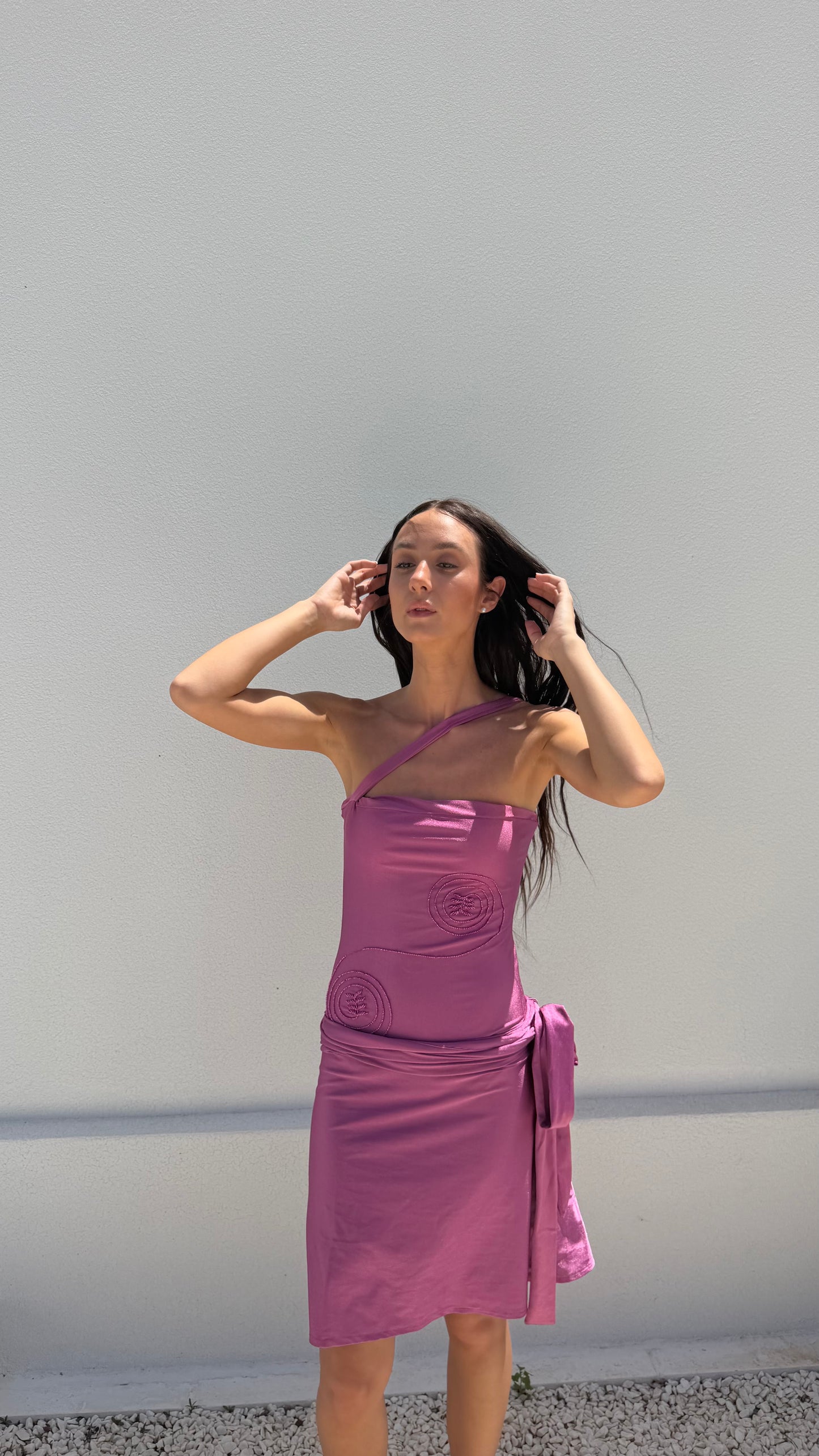Lavender Muse one-line swimsuit ( only swimsuit)