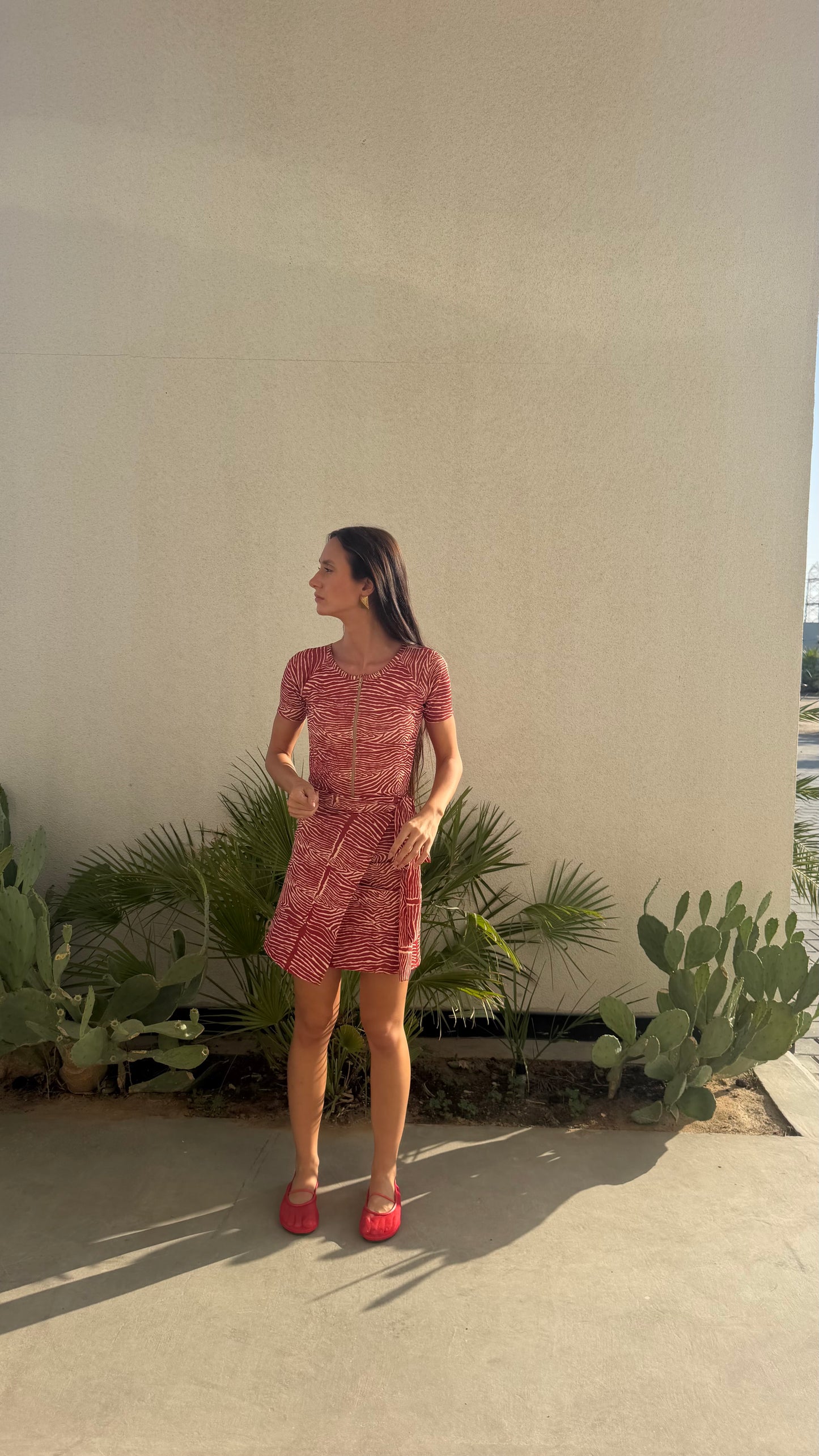 Red zebra 🦓 skirt ( only skirt)