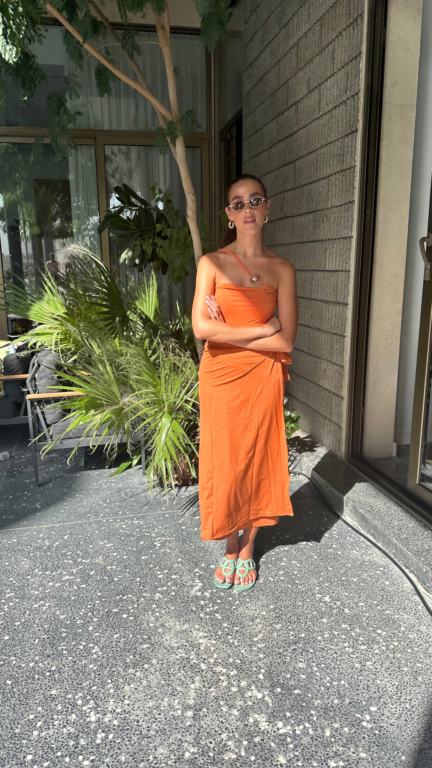 Orange sunset ( only swimsuit )