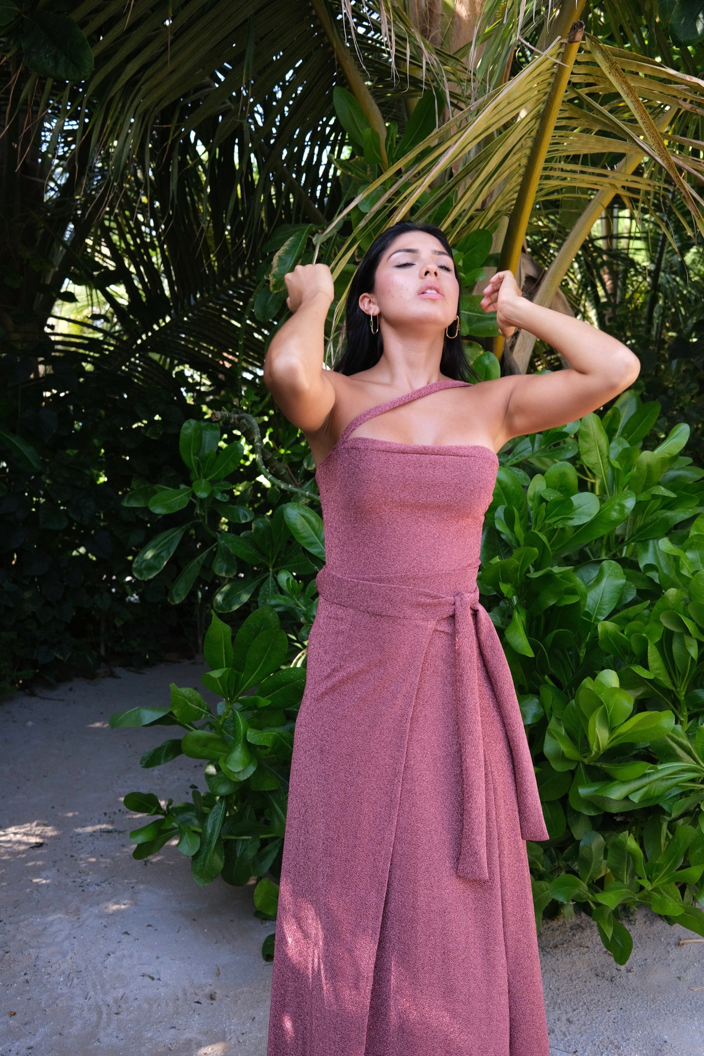 Shimmery pink swimsuit ONLY