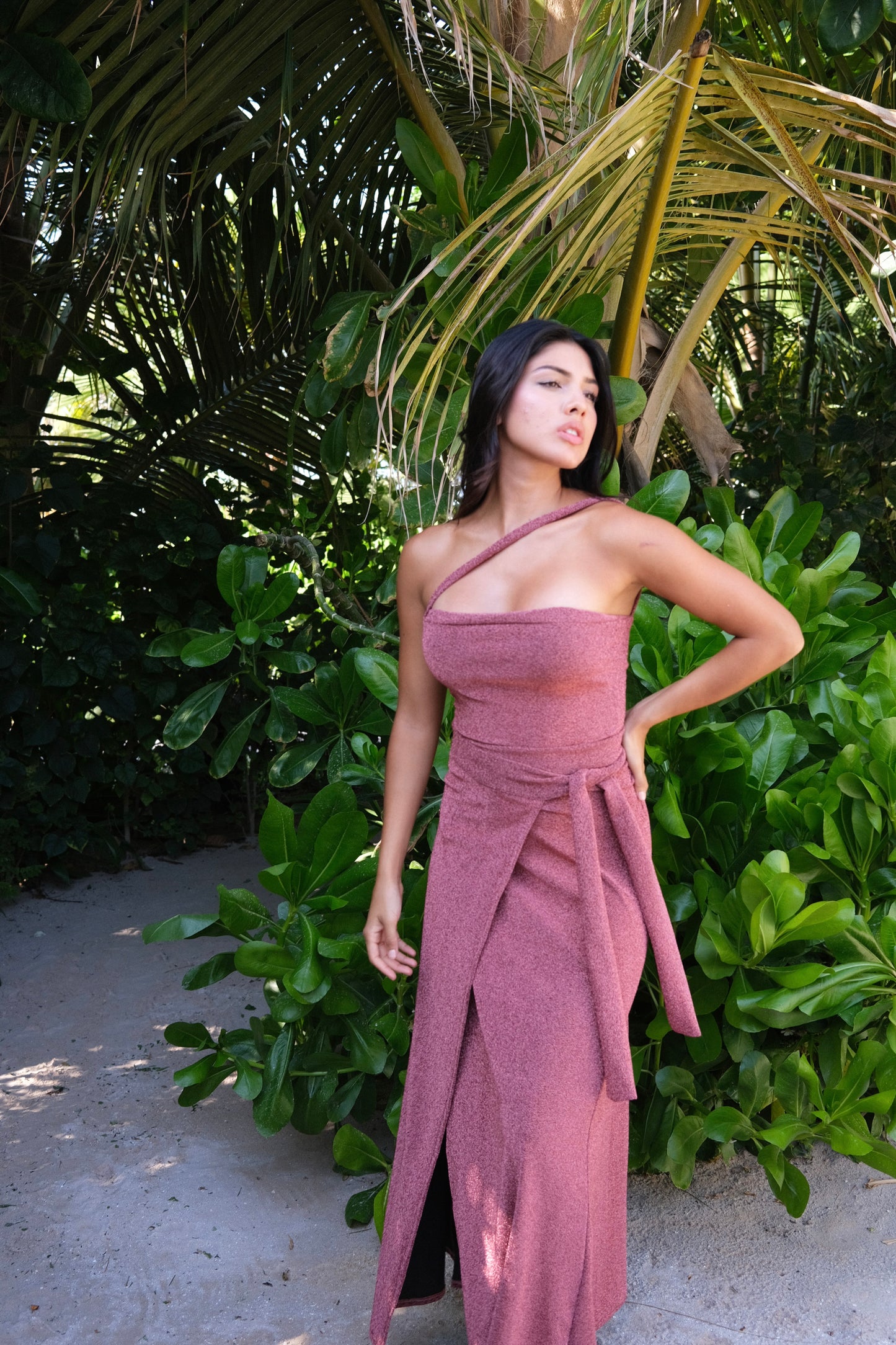 Shimmery pink swimsuit ONLY