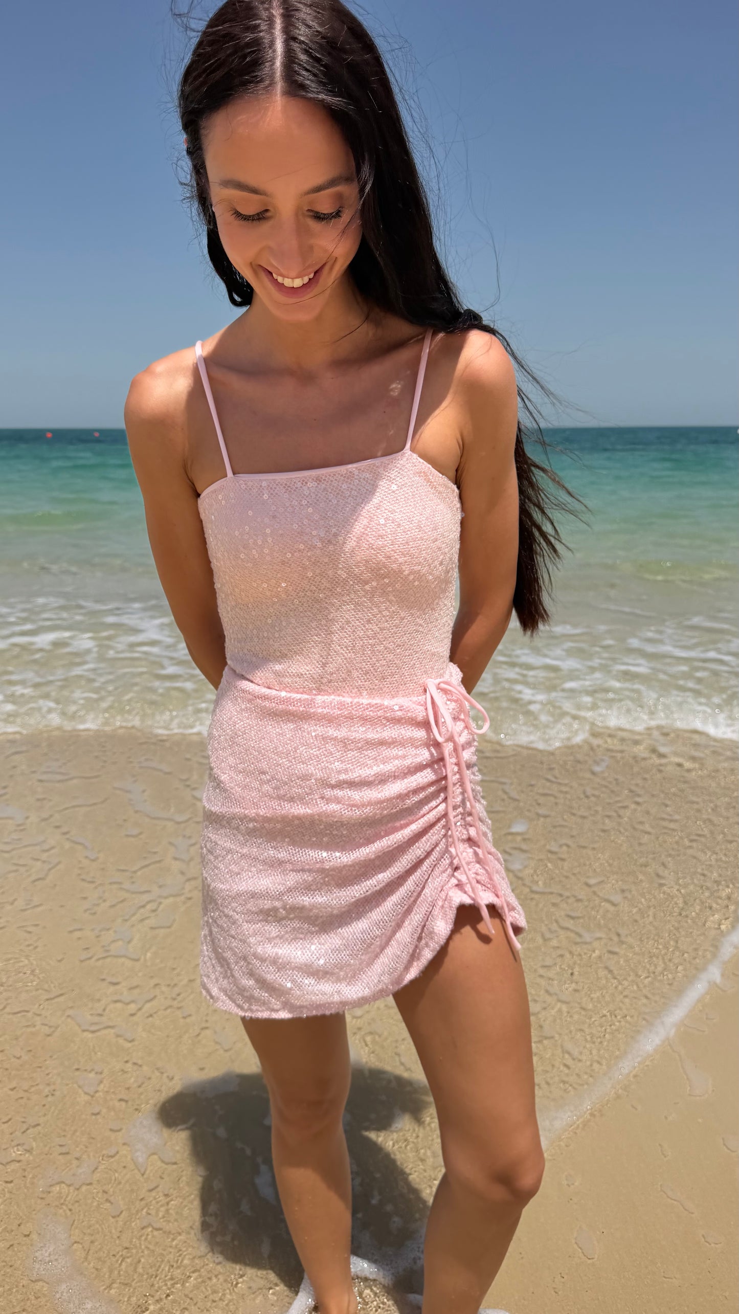 Pink mermaid - ( only swimsuit)