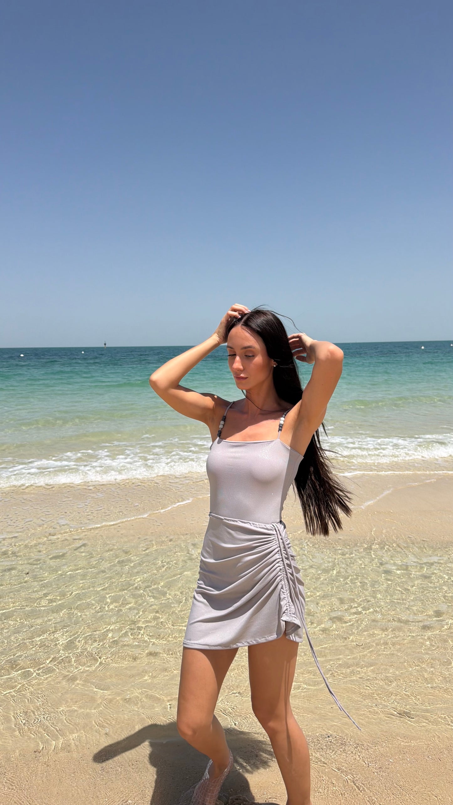 Grey glitter( only skirt)
