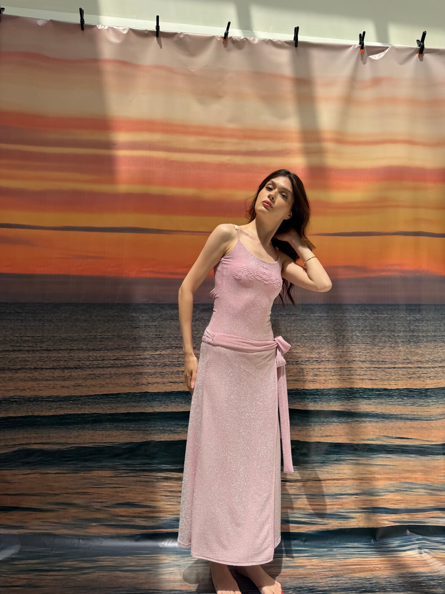 Mermaid pink swimsuit(only swimsuit)
