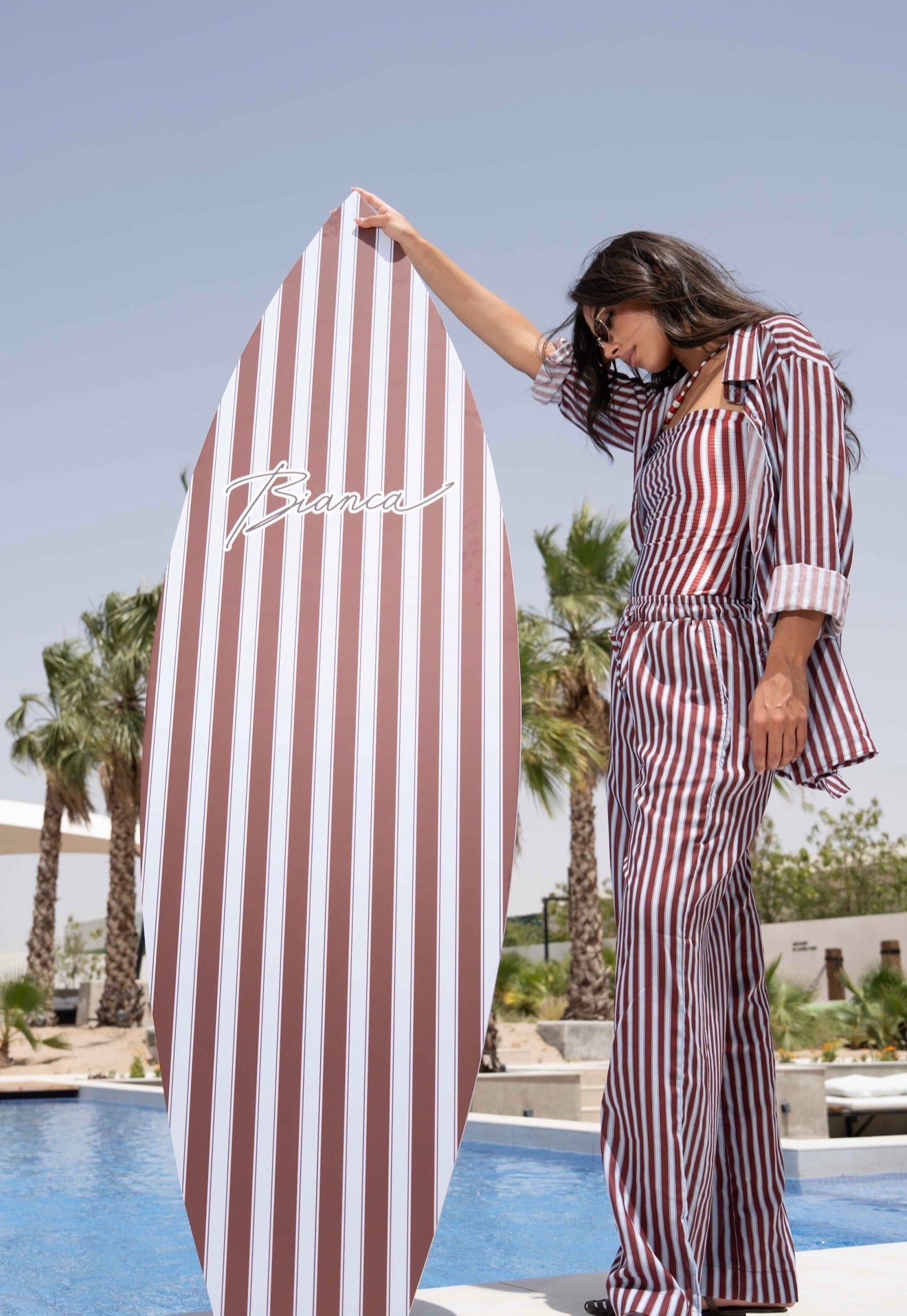 Palm line one swimsuit ( only swimsuit)