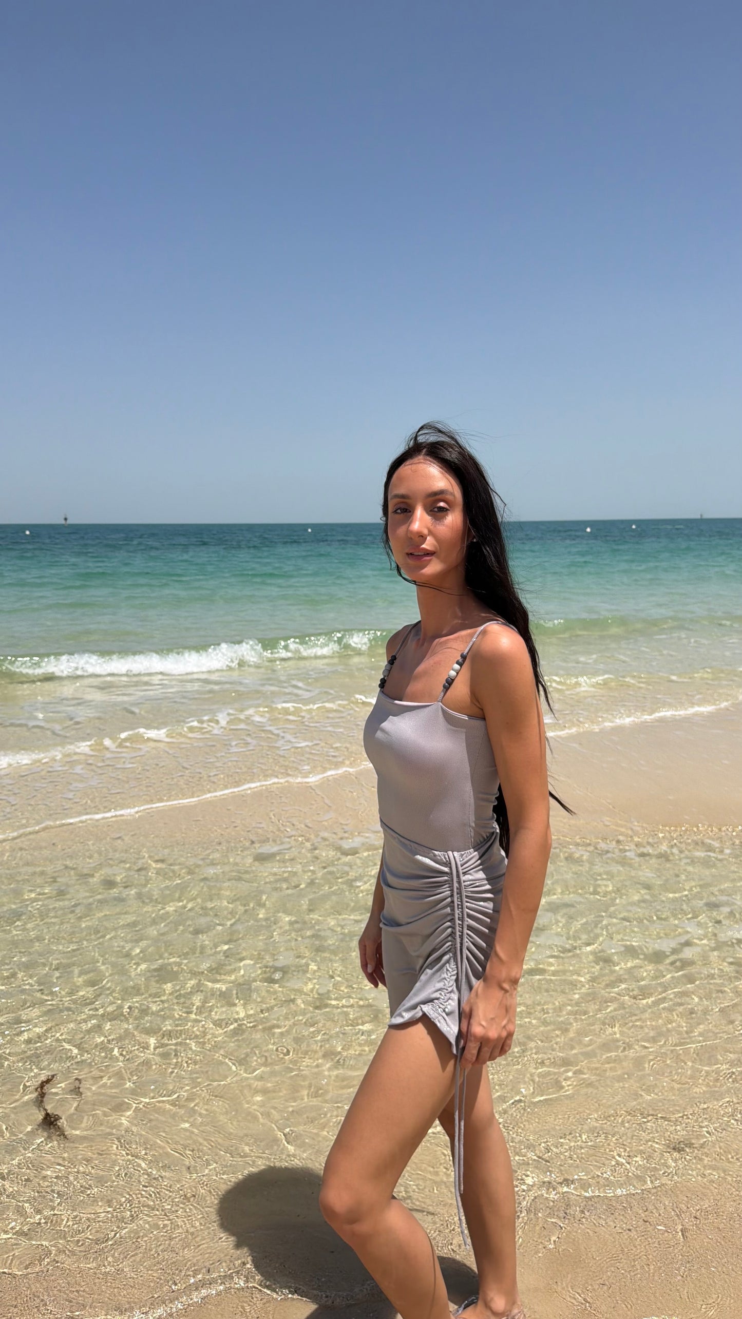 Grey glitter( only skirt)