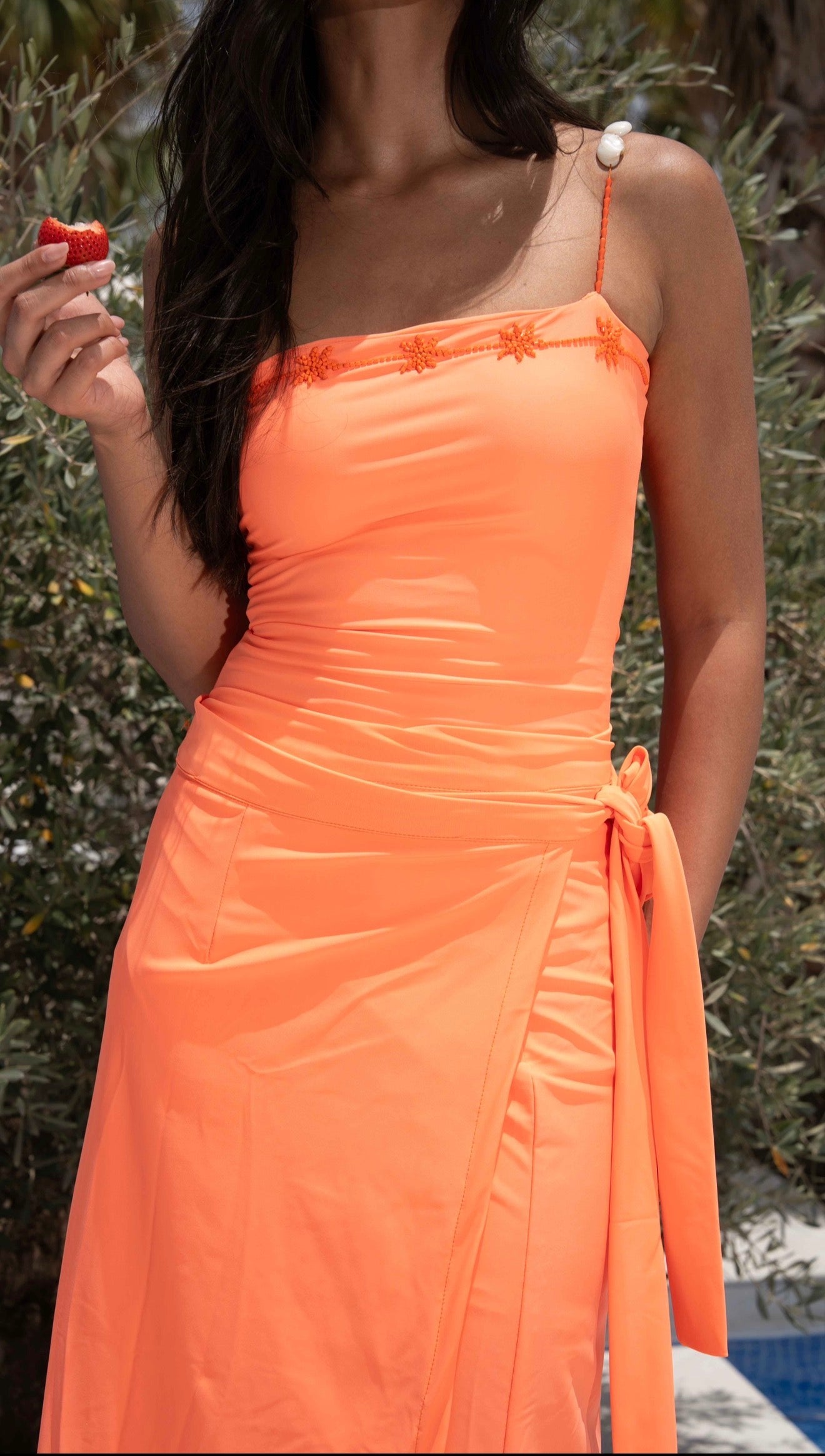 Orange 🍊 skirt ( only skirt)