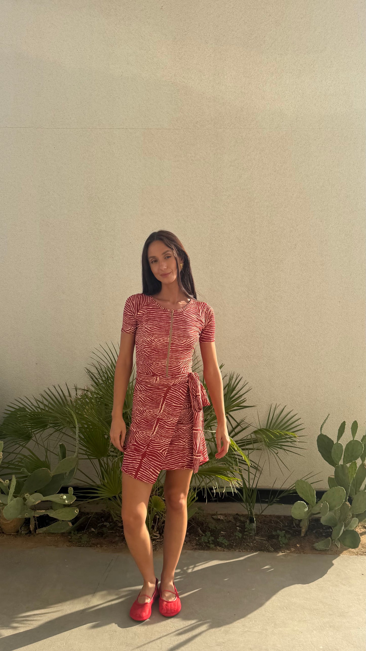 Red zebra 🦓 skirt ( only skirt)