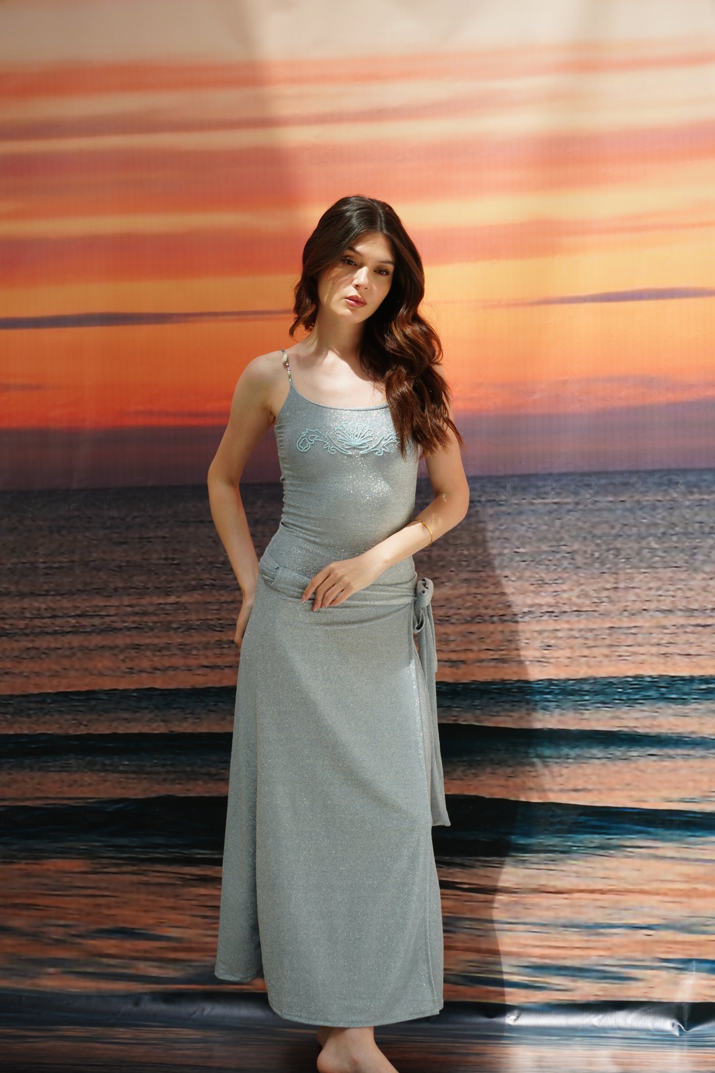Mermaid blue swimsuit(only swimsuit)