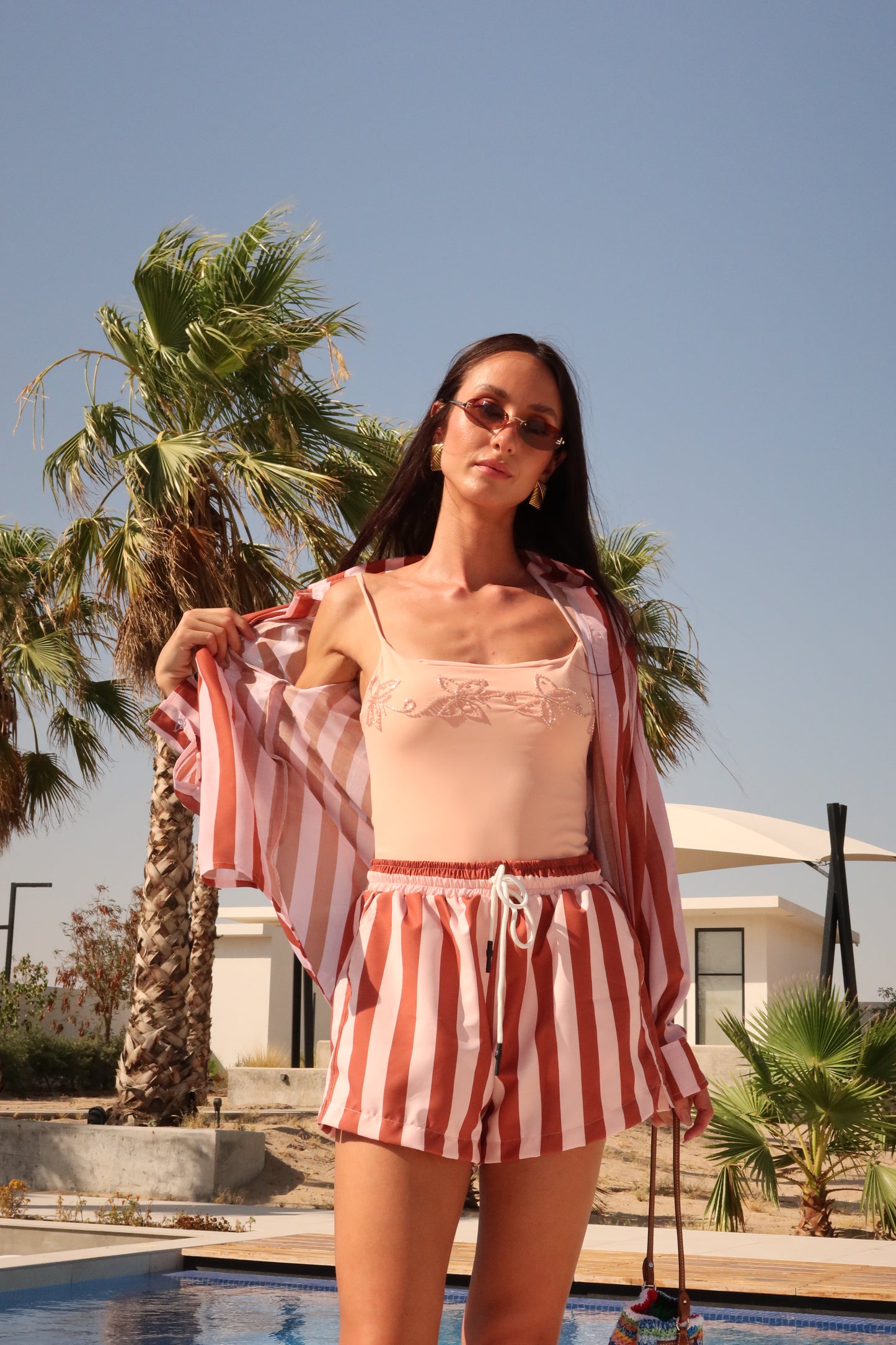 Pink sunset pajama style