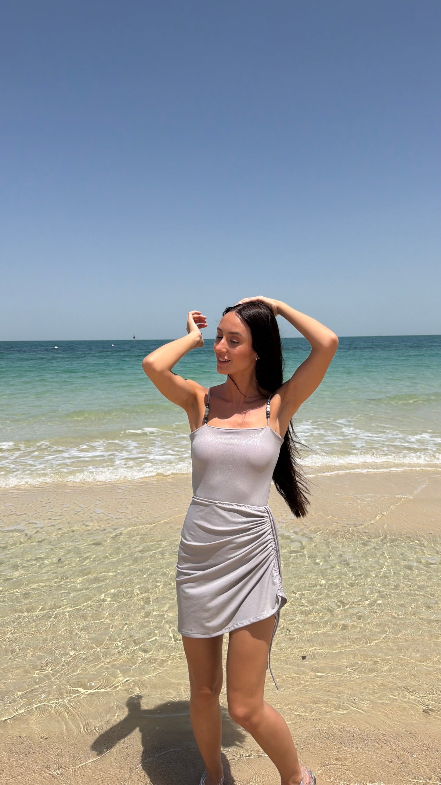 Grey glitter( only skirt)
