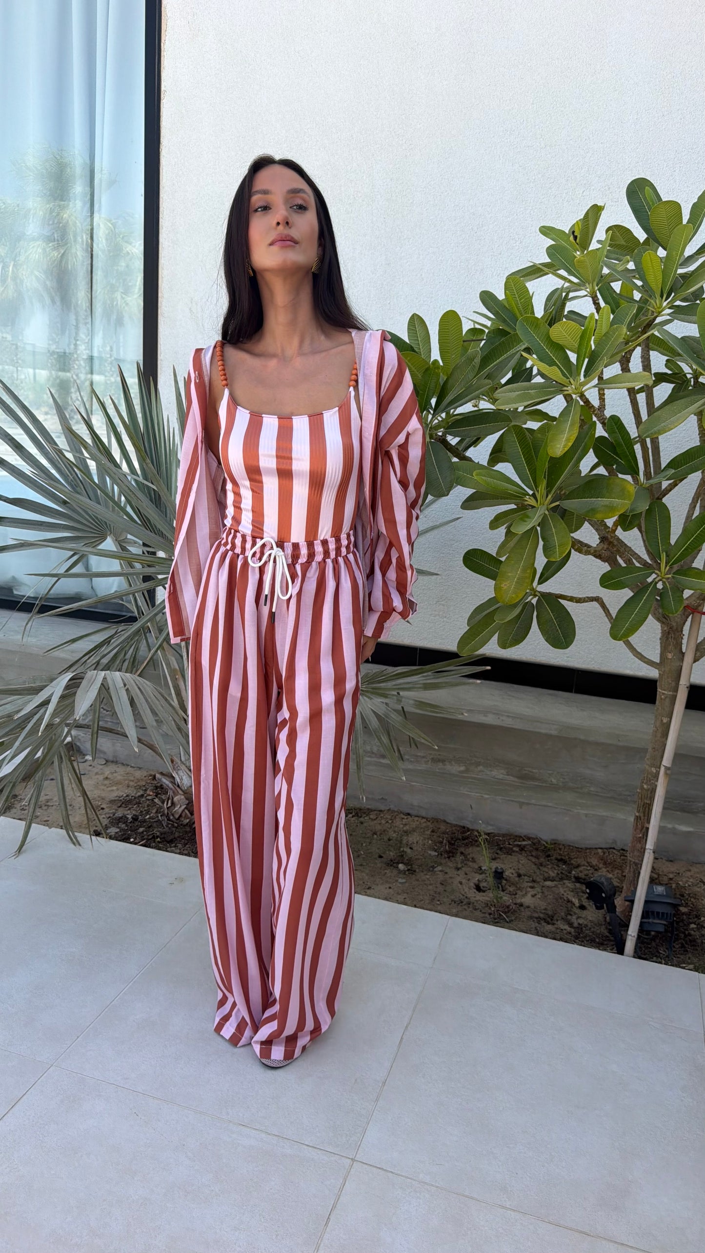 Pink sunset pajama style
