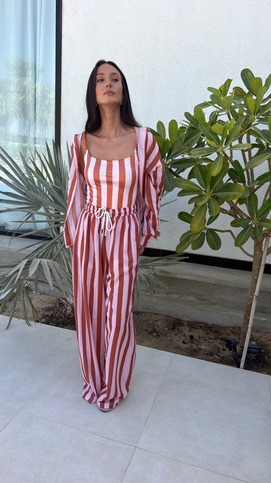 Pink sunset pajama style