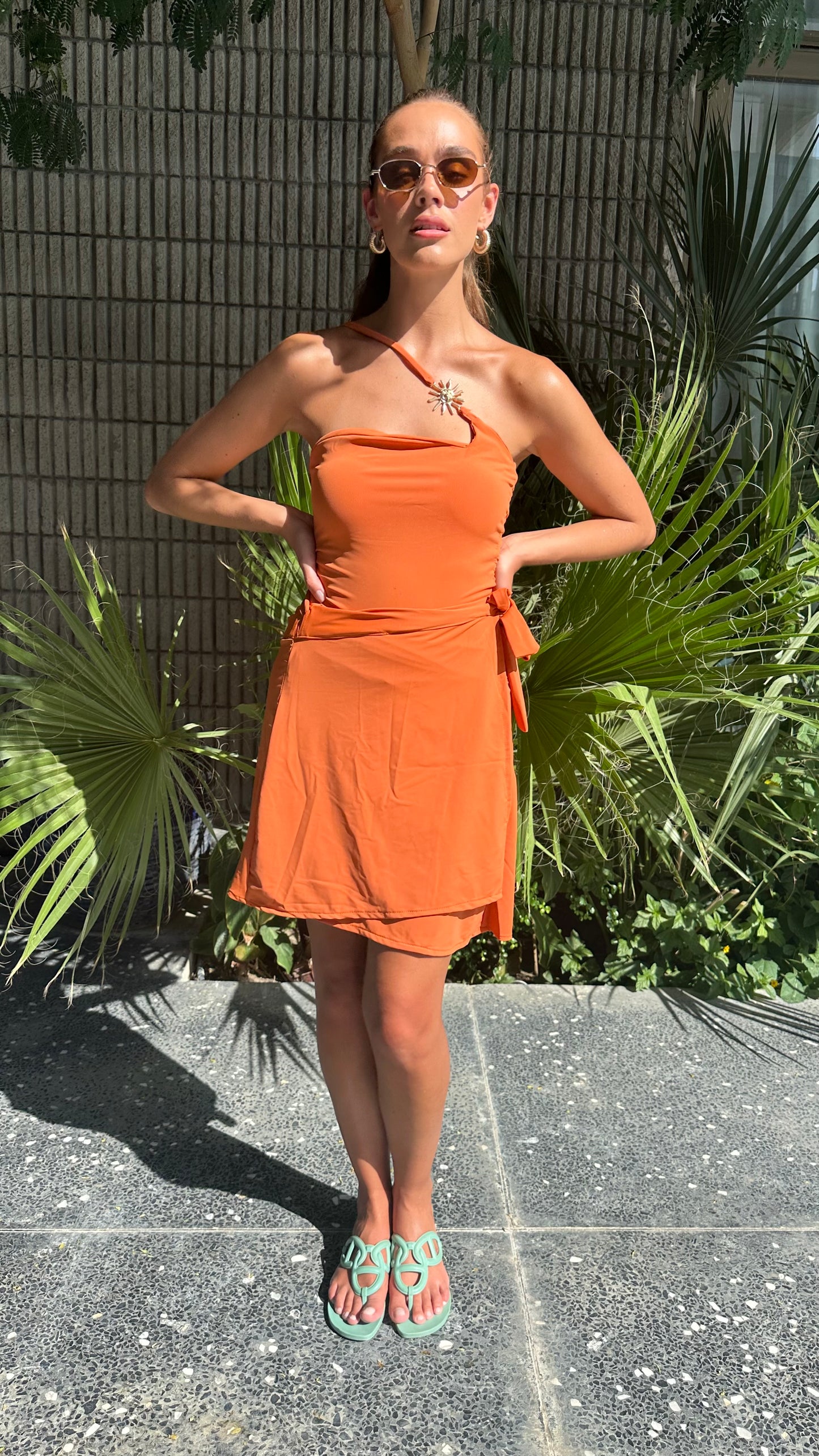 Orange sunset ( only swimsuit )