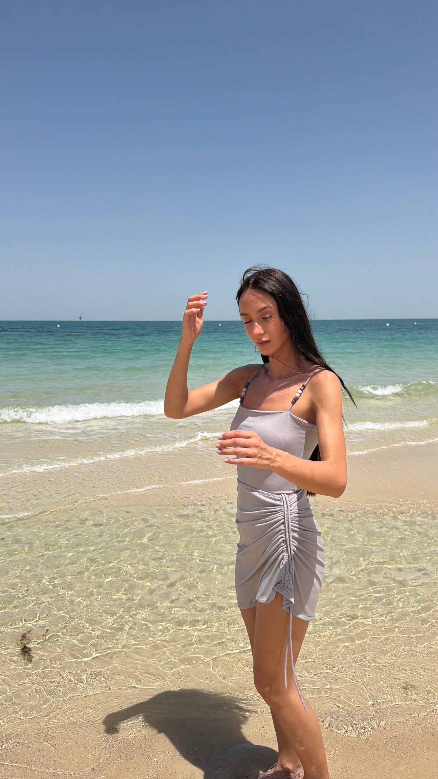 Grey glitter( only skirt)