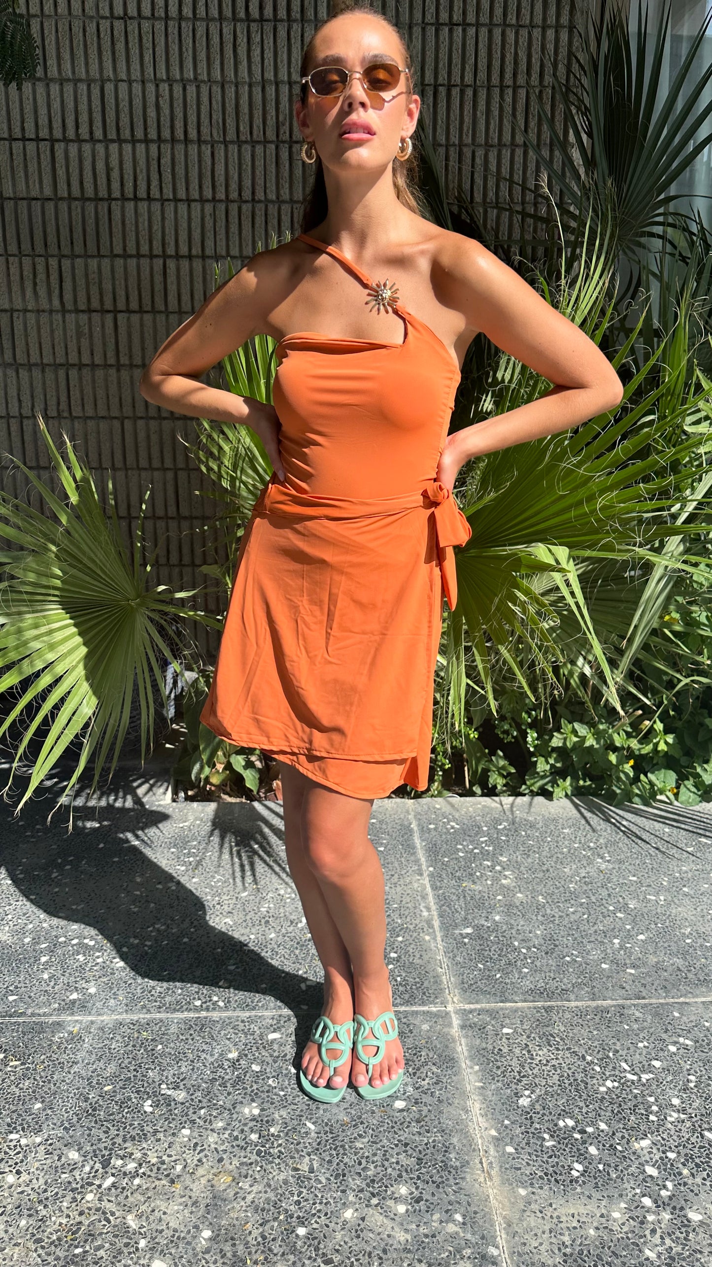 Orange sunset ( only swimsuit )